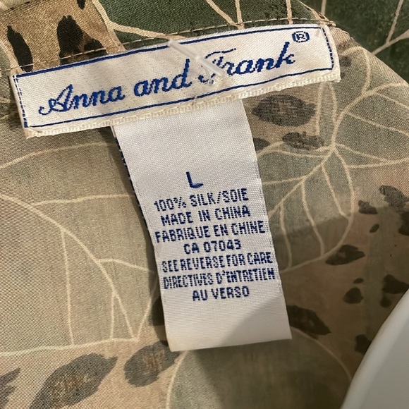 Anna and Frank 100% silk sleeveless top - Picture 4 of 4